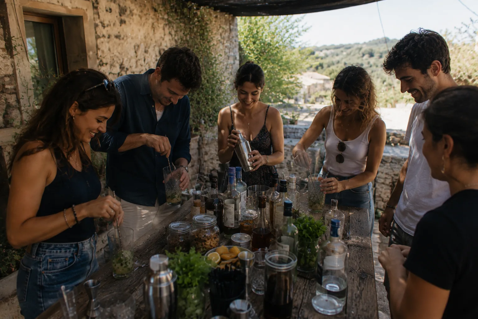 Atelier cocktails Maison Léonie